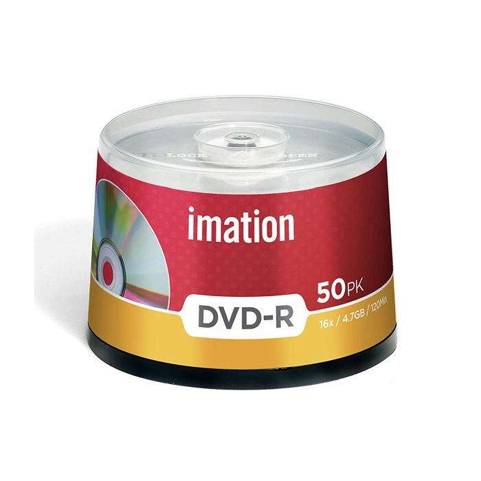 Imation DVD-R - 120min, 4.7GB, 16x, 50/spindle