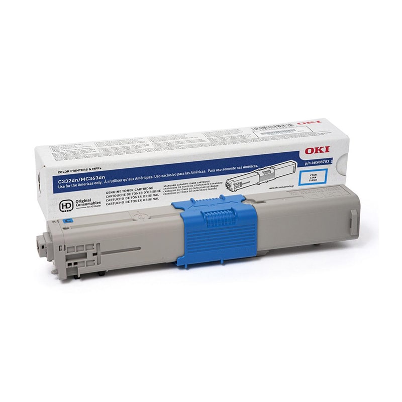 OKI C332 / MC363 Cyan Toner Cartridge