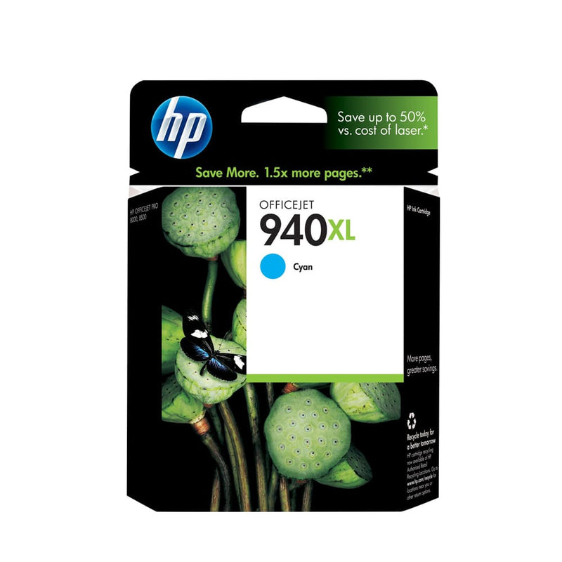 HP 940XL Cyan Ink Cartridge (C4907AE)