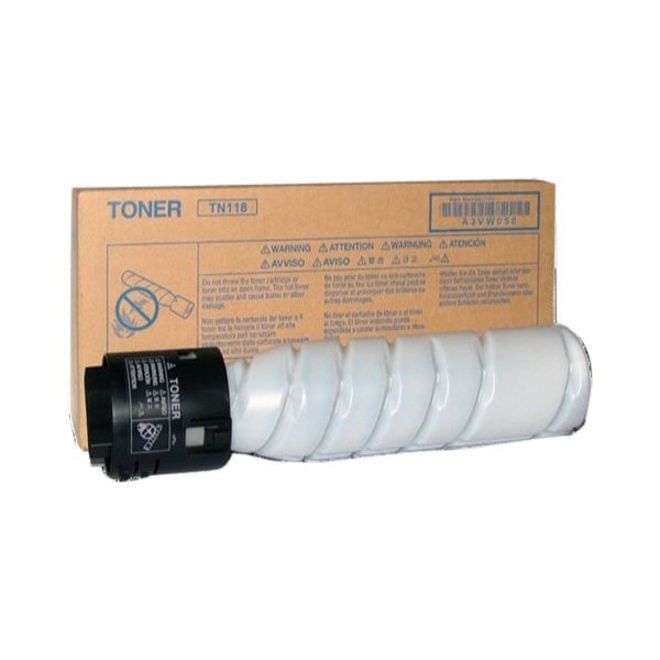 Konica Minolta (TN118B) Black Toner Cartridge