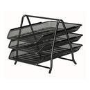 Maxi 3 Layer Metal Tray Mesh- Black