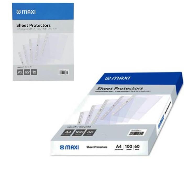 Sheet Protectors 60 Gsm (Pack of 100)