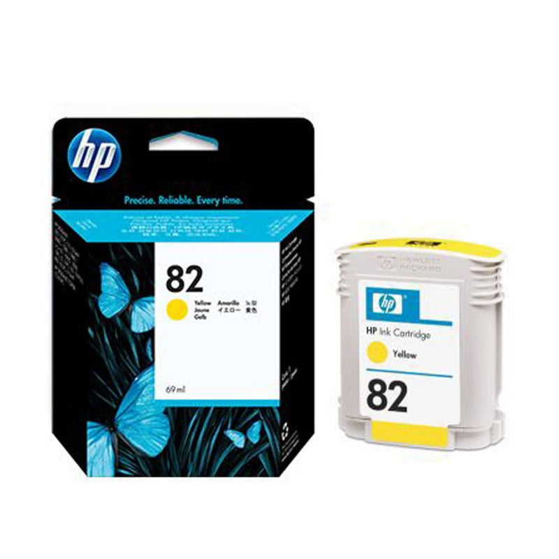 HP 82 Yellow Ink Cartridge (CH568A)