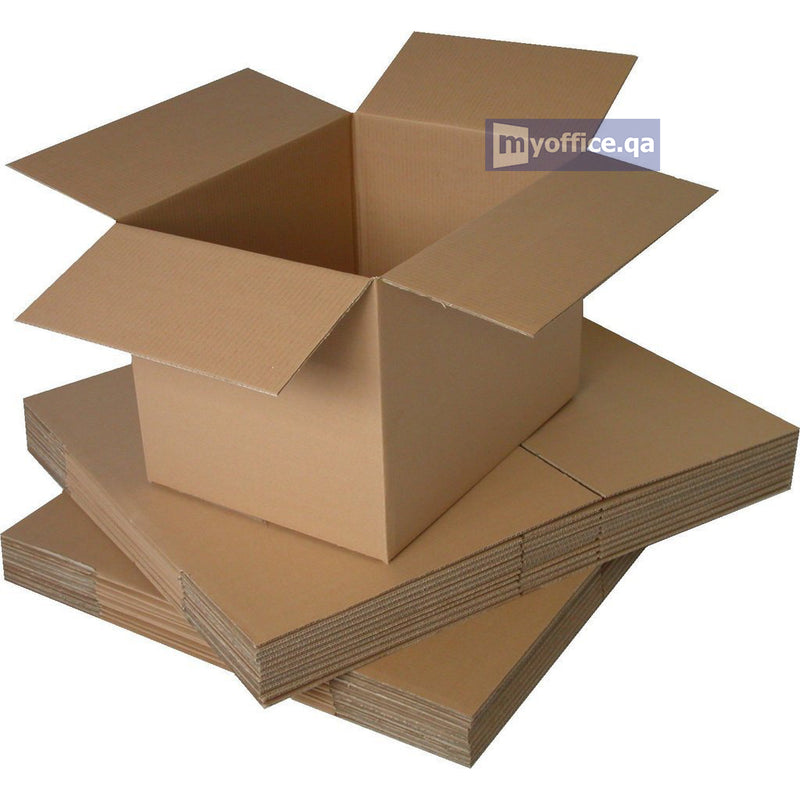 5 Ply cardboard box 50 x 50 x 50 cm in Qatar