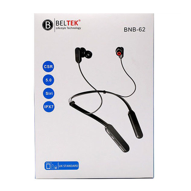 Beltek BNB-62 Bluetooth Neck Band Earphone Black