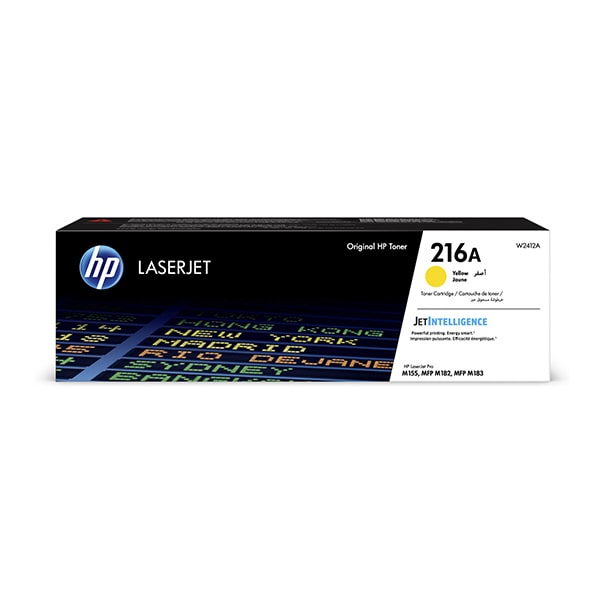HP 216A Yellow LaserJet Toner Cartridge W2412A