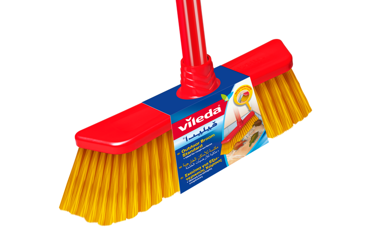 Vileda Outdoor Broom Std +  Stick VB-0123