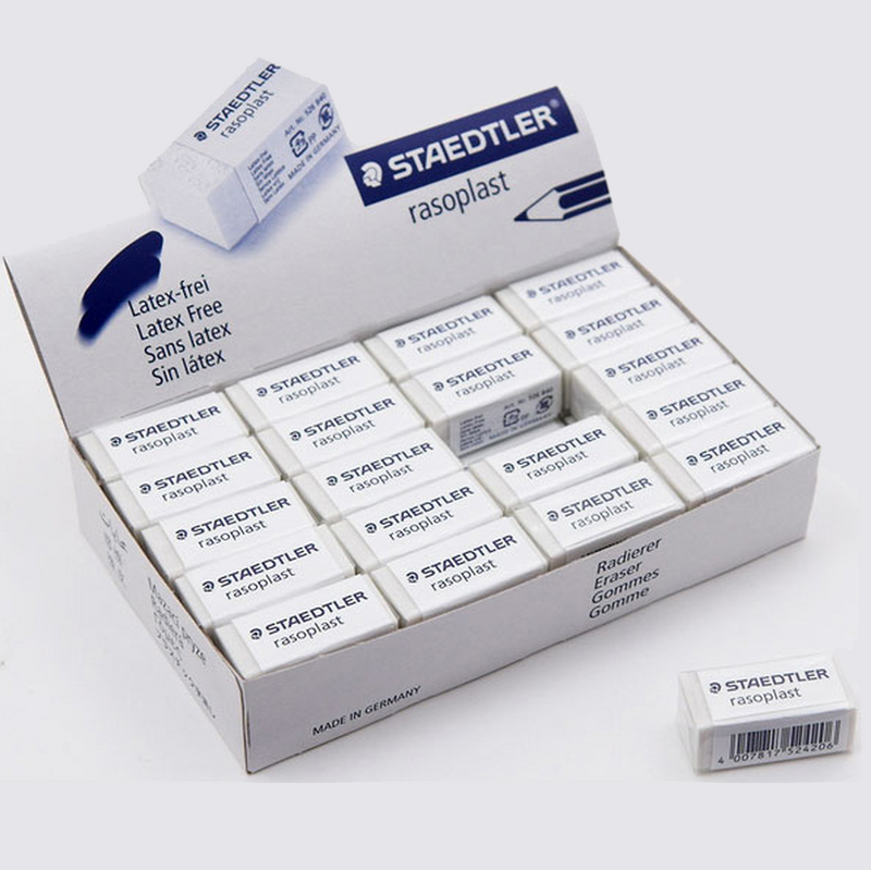 Raso Plast Eraser Box 526 (Big,Medium,Small)
