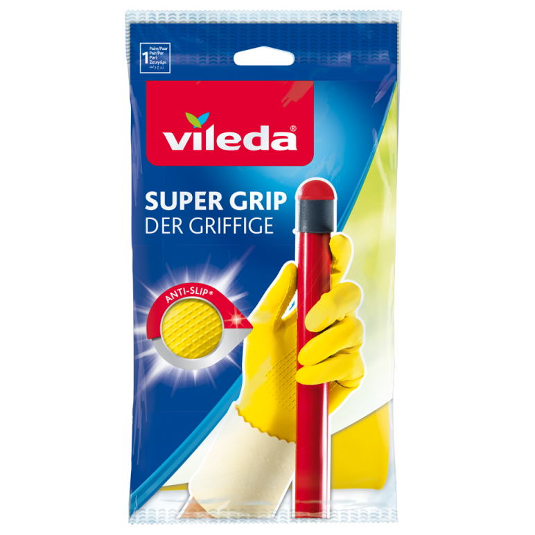 Vileda Gloves Supergrip Large V-0061