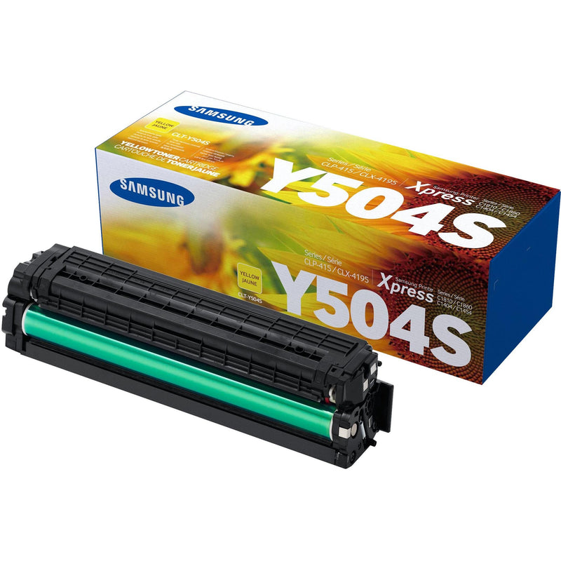 Samsung CLT-Y504S Yellow Toner