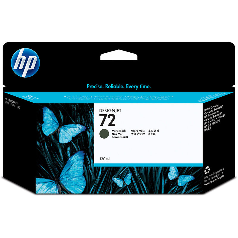 HP 72 130-ml Matte Black DesignJet Ink Cartridge (C9403A)