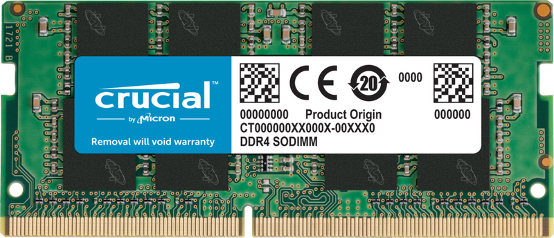 Crucial 8GB DDR4 2666MHz SODIMM Memory Module