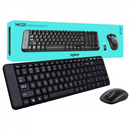 Logitech MK220 Wireless Keyboard & Mouse - English, Black