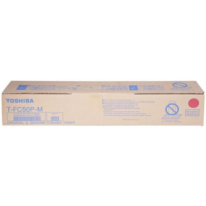 Toshiba T-FC50P-M Magenta Original Toner Cartridge