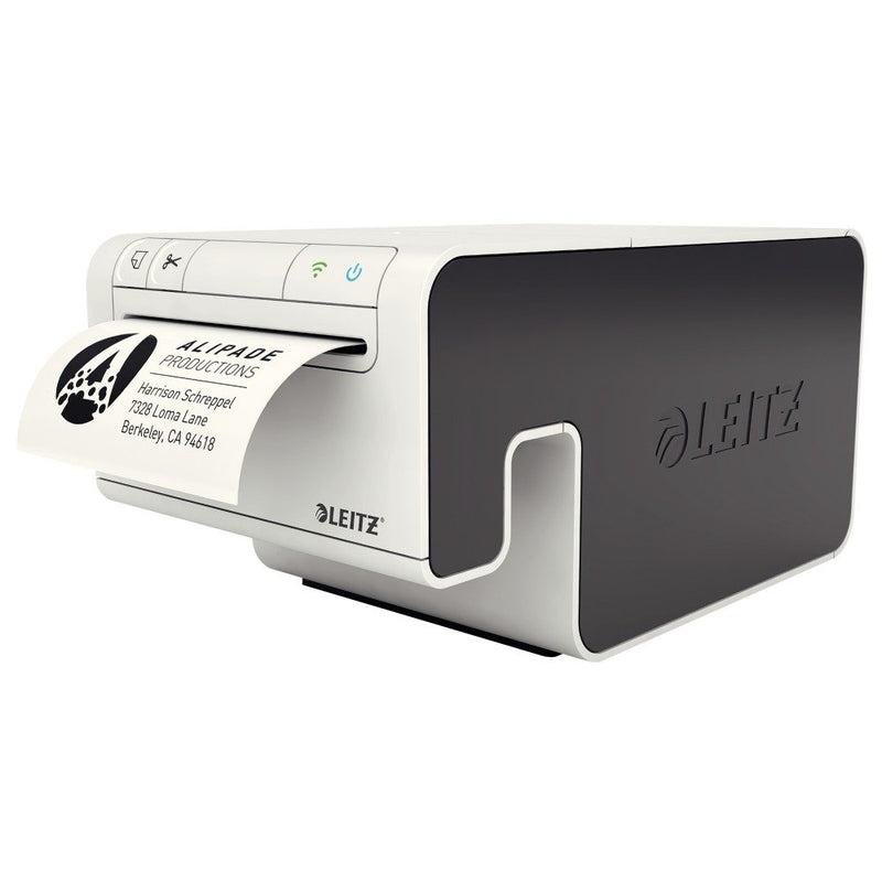 Leitz Icon 70011000 Wireless Label Printer, Black/ White