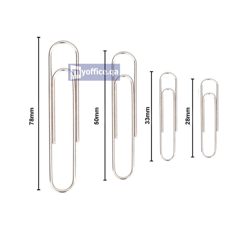 Paper Clip, 33mm, (Pack of 100)