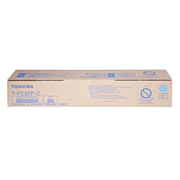 Toshiba T-FC50P-C Cyan Original Toner Cartridge