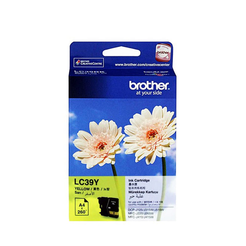 Brother LC 39 Yellow Ink Cartridge ( LC39Y )