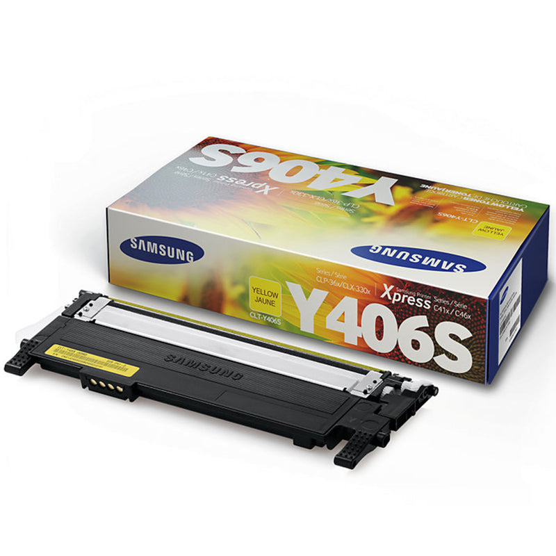 خرطوشة حبر سامسونج CLT-Y406S صفراء