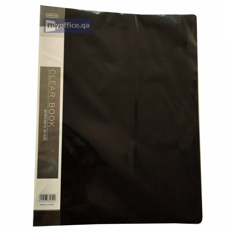 Amitco Display Book - 20 Pockets, A3