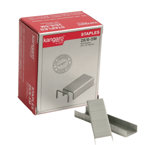 Heavy Duty Stapler With 5000 Staples – 24/6 & 26/6 Size, 16 Sheet Capacity