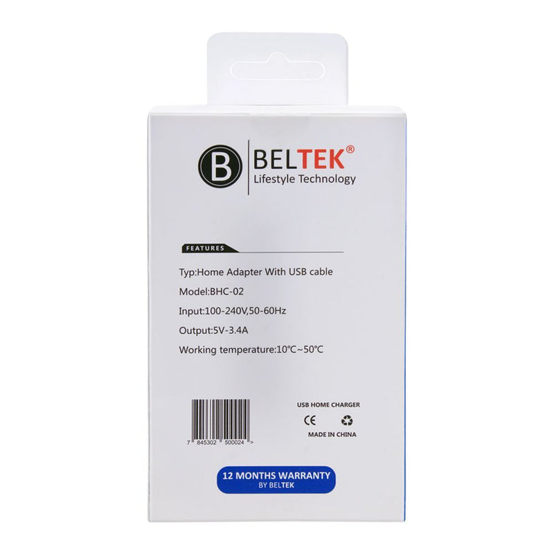 Beltek Micro USB LED Light Fast Charger, BHC-02