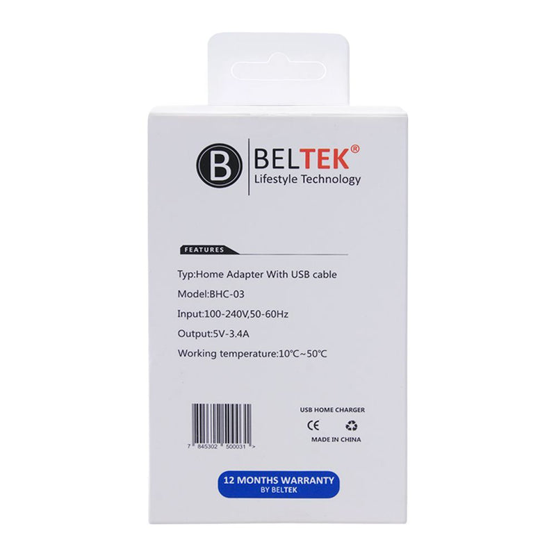 Beltek Type-C LED Light Fast Charger, BHC-03
