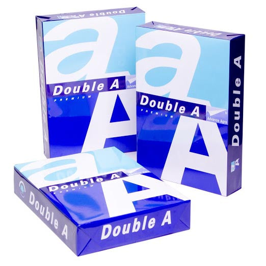 Double A Photocopy Paper - A4, 80GSM, 5 Ream / Box