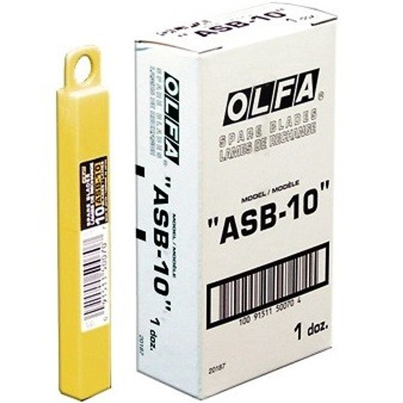 Olfa ASB-10 Standard Duty Blade, Silver