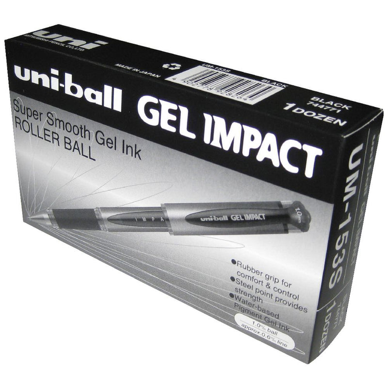 uni-ball UMR-10 - Confezione da 12 ricariche per penna gel GEL uni-ball UMR-10 - Confezione da 12 ricariche per penna gel GEL