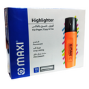 محدد نصفي باللون البرتقالي