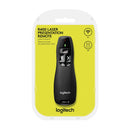 Logitech R400 Laser Presentation Remote, Black