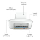 HP DeskJet 2320 All-in-One Printer A4 Colour, USB Plug; Print, Scan, and Copy -White