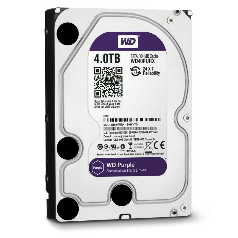 WD Purple 4 TB SATA HDD