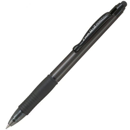 Pilot G-2 Penstylus Retractable Roller Ball Black Pen 0.7