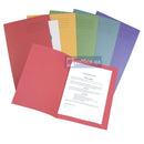 مجلدات مربعة الشكل، فولسكاب (عبوة من 50 قطعة) وردي