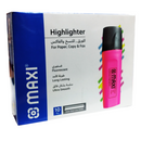 محدد نصفي باللون الوردي