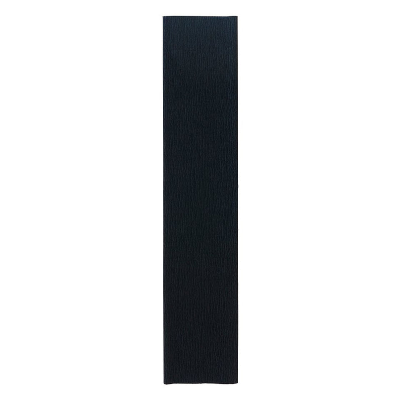 Crepe Paper 50cm x 2Metre Black (Pack of 10)