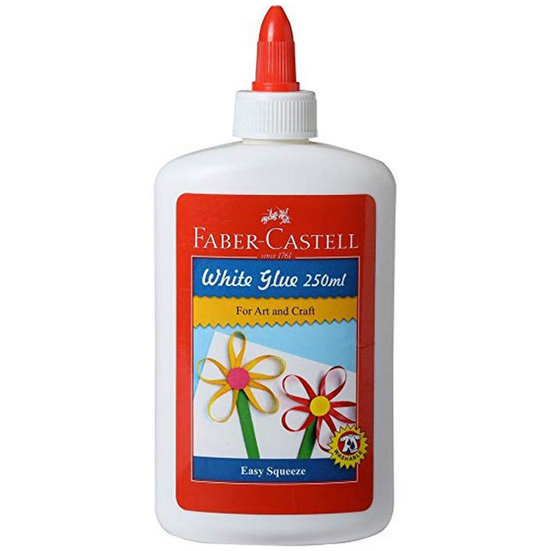 Faber Castell White Glue 250ml Bottle