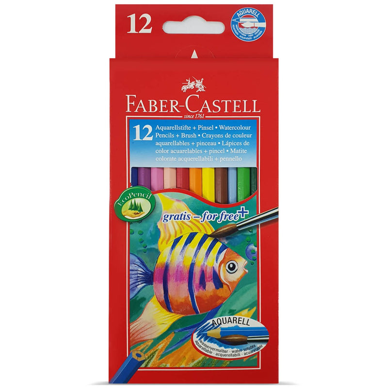 Faber Castell Water Colour Pencils (Pack of 12) FCI 114413