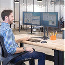 Fellowes Professional Series Freestanding Dual Horizontal Monitor Arm