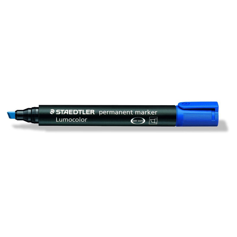 Lumocolor Permanent marker Chisel 350 (Pack of 10)