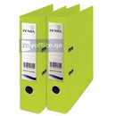 PVC Box File F/S Lime Green 75mm