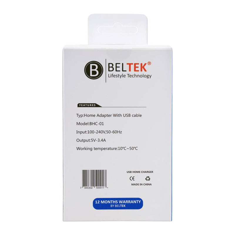 Beltek Micro USB LED Light Fast Charger, BHC-01