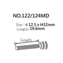 شفرات التثقيب البديلة من Carl P-122MD لـ 122N، 124N