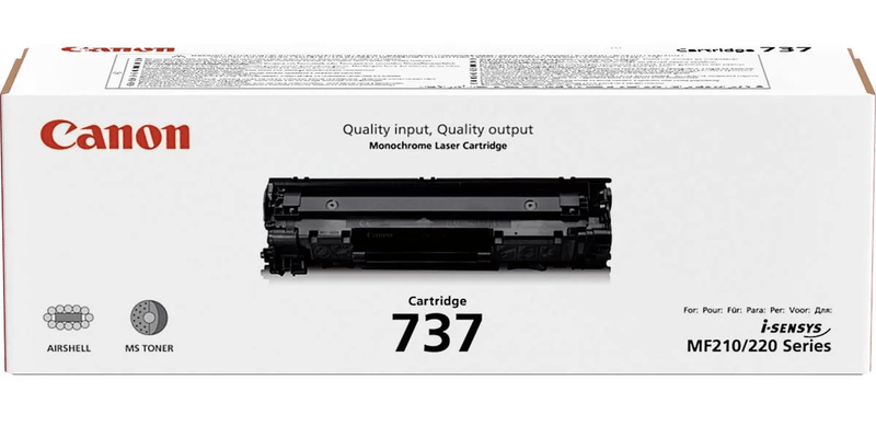 Canon 737 Black Toner Cartridge
