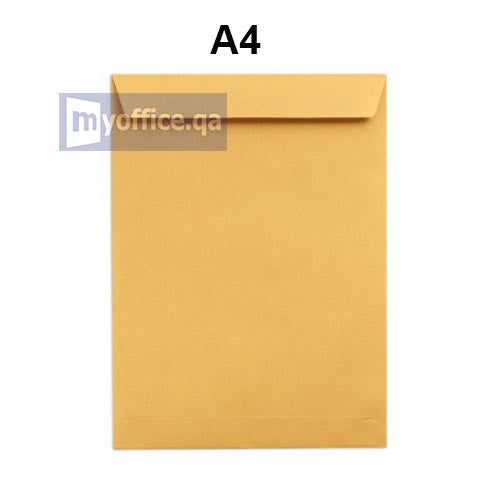 A4 Size Envelopes Brown, 324mm x 229mm; 12.75''x9''
