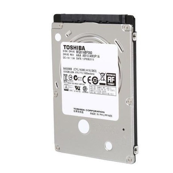 Toshiba 500 GB HDD 2.5"