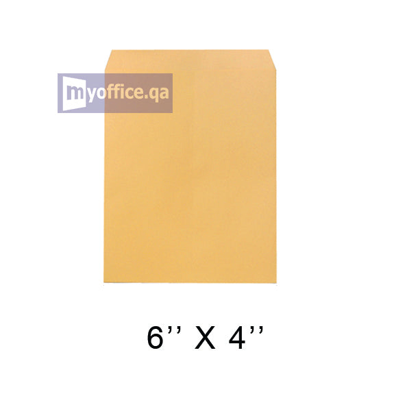 6''x4'' Size Envelopes Brown (Pack of 500 Envelopes)