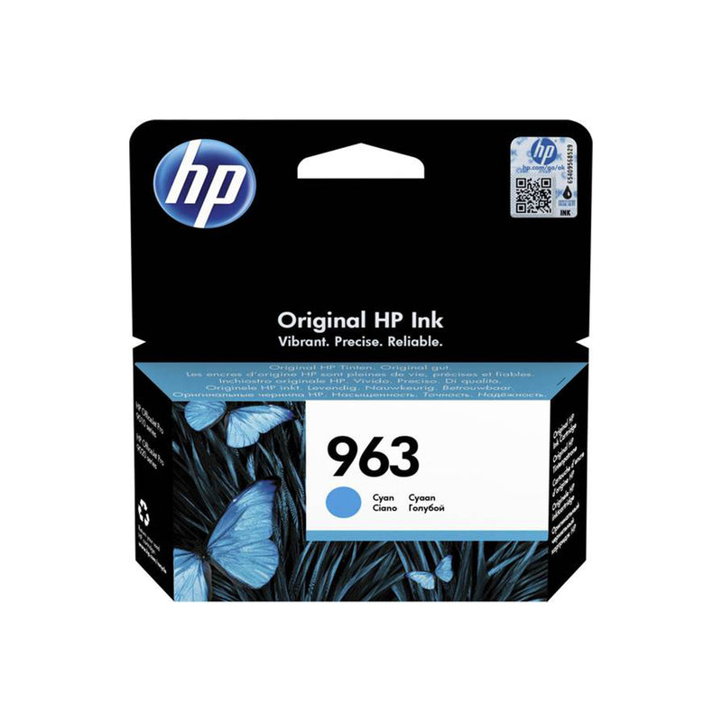 HP 963 Cyan Original Ink Cartridge (3JA23AE)